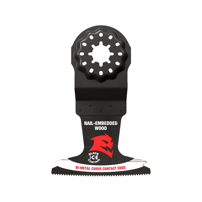 Diablo Multi-Tool Blade 65mm x 40mm Nail-embedded Wood STARLOCK