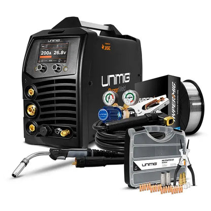 UNIMIG Razor 200 Pulse MIG/TIG/STICK Electric Welder U11003K