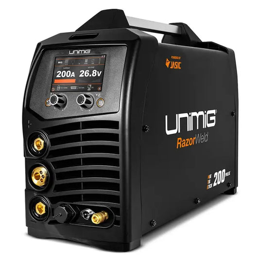 UNIMIG Razor 200 Pulse MIG/TIG/STICK Electric Welder U11003K