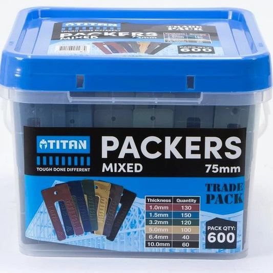 Titan 75mm 600 Piece Mixed Window Packers