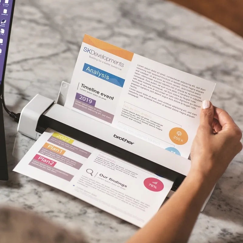 DS-640 Portable Document Scanner