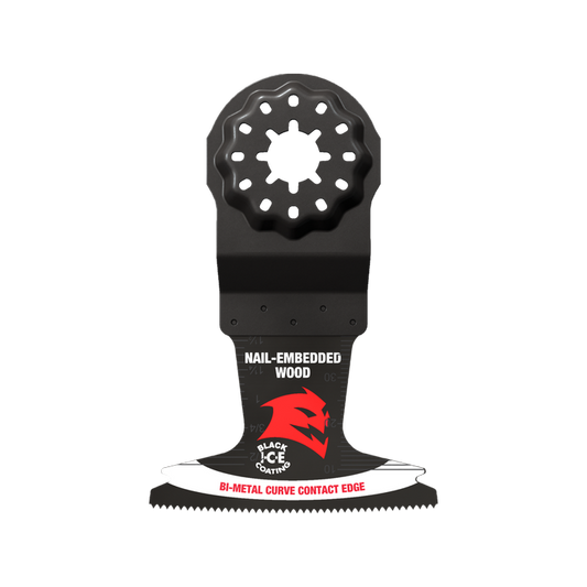 Diablo Multi-Tool Blade 65mm x 40mm Nail-embedded Wood STARLOCK